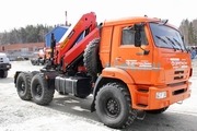 Седельный тягач КАМАЗ 44108 с КМУ РК 18500А