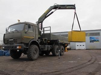 Бортовой автомобиль КАМАЗ 43118 военный с КМУ РК 15500А