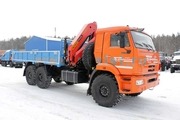 Бортовой автомобиль КАМАЗ 43118-24 с КМУ РК 23500А Бортовой автомобиль КАМАЗ 43118-24 с КМУ РК 23500А