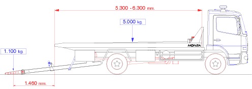 Эвакуаторы Monza 5501