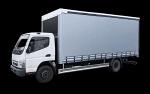 Mitsubishi fuso canter бортовой тентованный