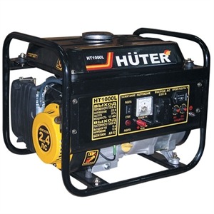Бензиновый генератор HUTER HT1000L + масло