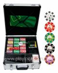 Покерный набор на 600 фишек с номиналом ГД4, 600