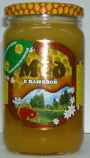 Мед с клюквой