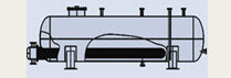 Емкости горизонтальные с эллиптическими днищами с трубным пучком ГЭЭ