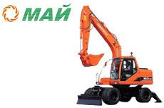 Экскаватор колесный DX 210 W Doosan Экскаватор колесный DX 210 W Doosan