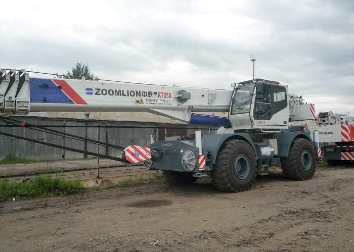 Самоходный кран Zoomlion RT-55 Самоходный кран Zoomlion RT-55