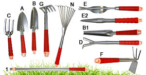 Набор садового инструмента GT-810 