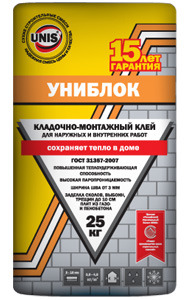 Кладочно - монтажный клей Униблок Кладочно - монтажный клей Униблок