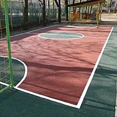 Покрытия для спортивных и детских площадок из резиновой крошки