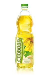 Масло подсолнечное  EFKO FOOD рафинированное 1л 1/15шт