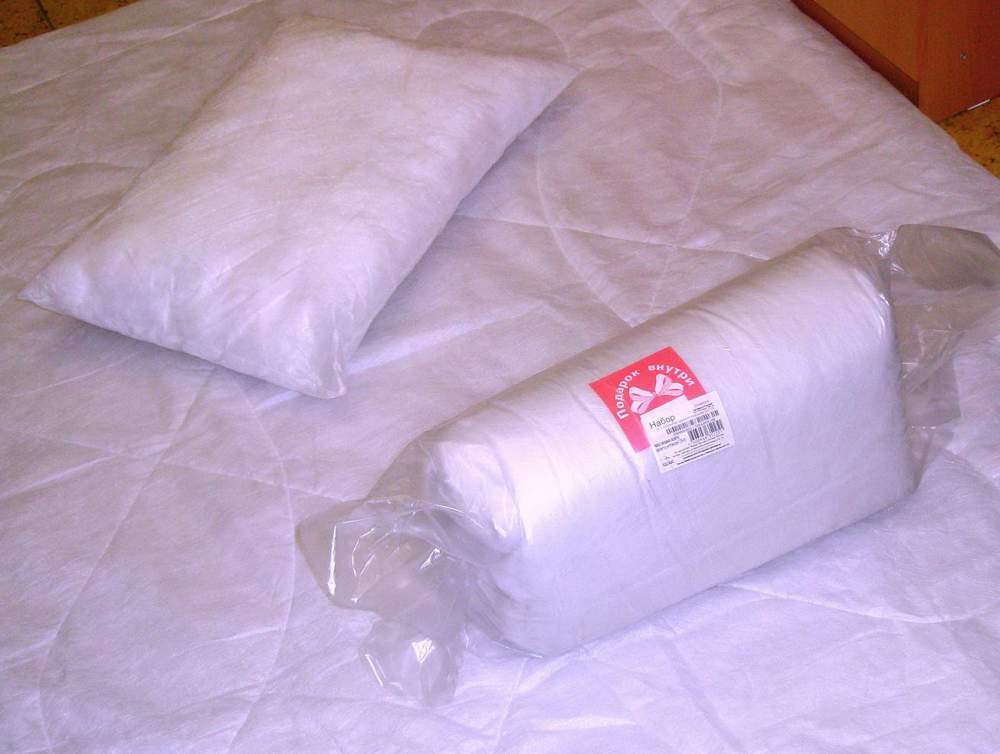 Подушка и одеяло синтепон