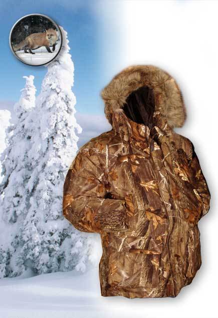Куртка-пуховик Аляска из мембранной ткани