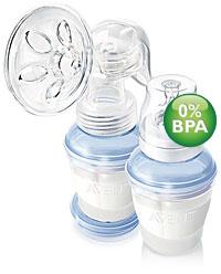 Молокоотсос Philips AVENT c системой хранения молока