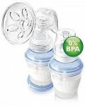 Молокоотсос Philips AVENT c системой хранения молока