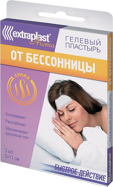 Пластырь лечебный EXTRAPLAST Aroma От бессонницы 3 шт.