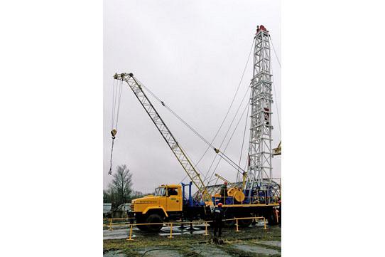 Установка буровая подъемная УБП-100-01 на шасси КрАЗ 63221