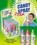 "Candy spray foam-Жидкая конфета-спрей(пенка)"Канди Спрэй Фоам"во флаконе(клубника,лимон,кола)"