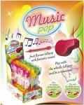 "Music pop-"Музыкальный леденец" в виде свистка с трубочкой изменяющей звучание(клубника,зел.яблоко,апельсин)"