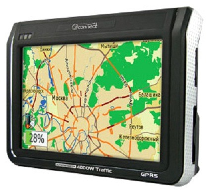 Навигатор GPS JJ-COnnect Autonavigator 4000W Traffic