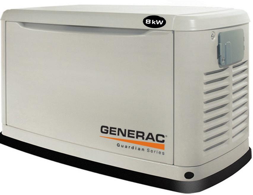 Однофазный газовый генератор Generac 7 (5837) Однофазный газовый генератор Generac 7 (5837)
