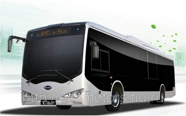 Электроавтобус BYD eBus-12