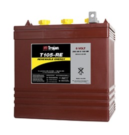 Аккумуляторные батареи Trojan 6V T-105-RE