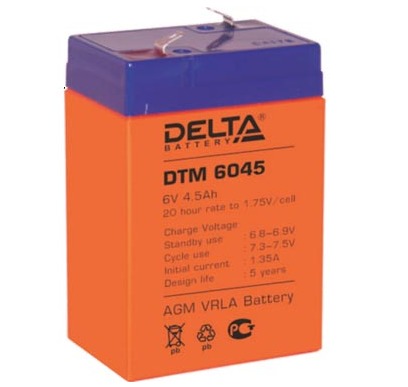 Аккумуляторная батарея Delta DTM 6045