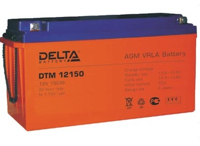 Аккумуляторная батарея Delta DTM 12150 Аккумуляторная батарея Delta DTM 12150