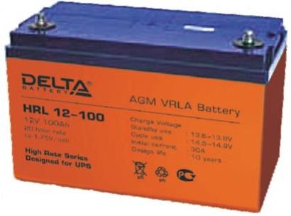 Аккумуляторная батарея Delta HRL12-100 Аккумуляторная батарея Delta HRL12-100