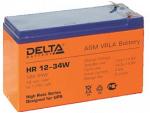 Аккумуляторная батарея Delta HR12-34W