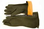Перчатки КЩС латексные (industrial gloves) 35cм.