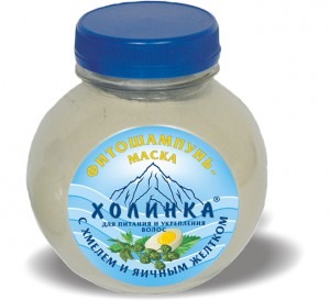Фитошампунь Холинка с хмелем и яичным желтком Фитошампунь Холинка с хмелем и яичным желтком