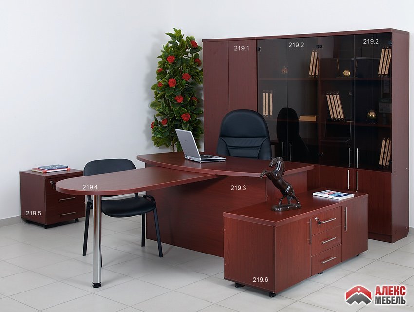 Мебель для офиса Кабинет Алекс 02