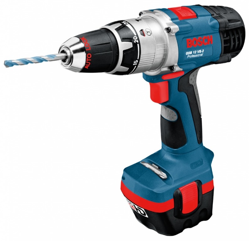 Дрель-шуруповерт бытовой Bosch GSB 12 VE-2 Дрель-шуруповерт бытовой Bosch GSB 12 VE-2