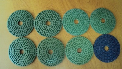 Гибкие алмазные диски для обработки природного камня