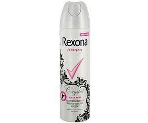 Дезодорант - антиперспирант rexona crystal clear pure спрей 150мл