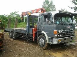 Эвакуатор 1997 г, Hino Profia, б/у