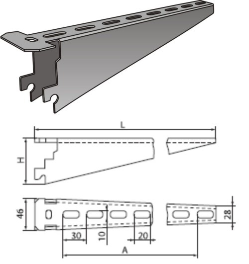 Кабельные полки К-1160, К-1161, К-1162, К-1163