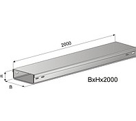 Короба неперфорированные ГК-150х150х2000