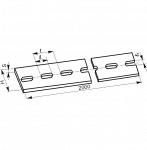 Полоса монтажная К209