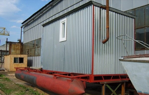 Баня мобильная