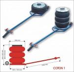 Домкрат пневматический подкатной Coton-1