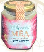 Мед натуральный с прополисом