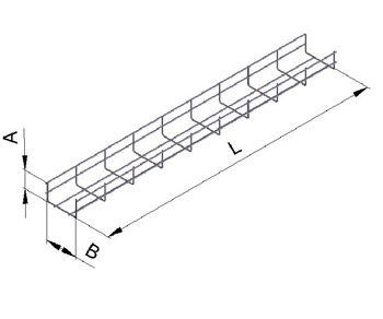 Кабельный лоток проволочного типа ГЕРДА-КЛП