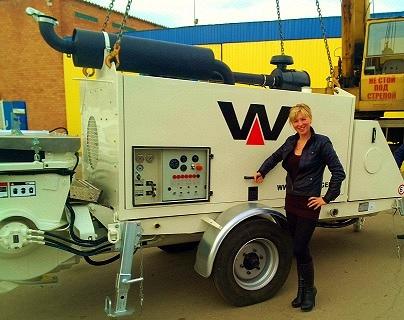 Стационарный бетононасос Waitzinger 110D Стационарный бетононасос Waitzinger 110D