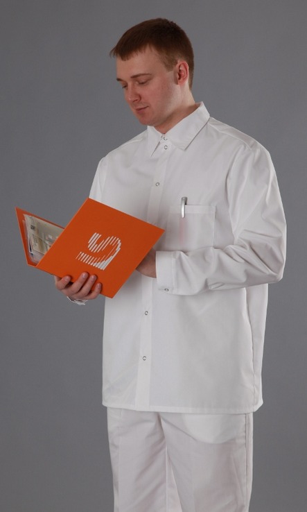 Куртки медицинские мужские Эконом класс РК-Б.005