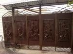Ворота в Симферополе, купить металические ворота, ворота на заказ от производителя.