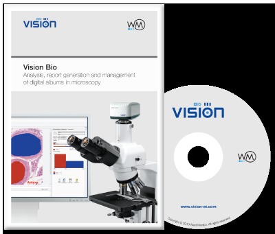 Программное обеспечение для анализа, подготовки отчетов и ведения цифровых альбомов в микроскопии Vision Bio