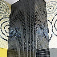 Прозрачное Стекло HYDRA 25х25мм, Мозаика для декоративных работ, Симферополь